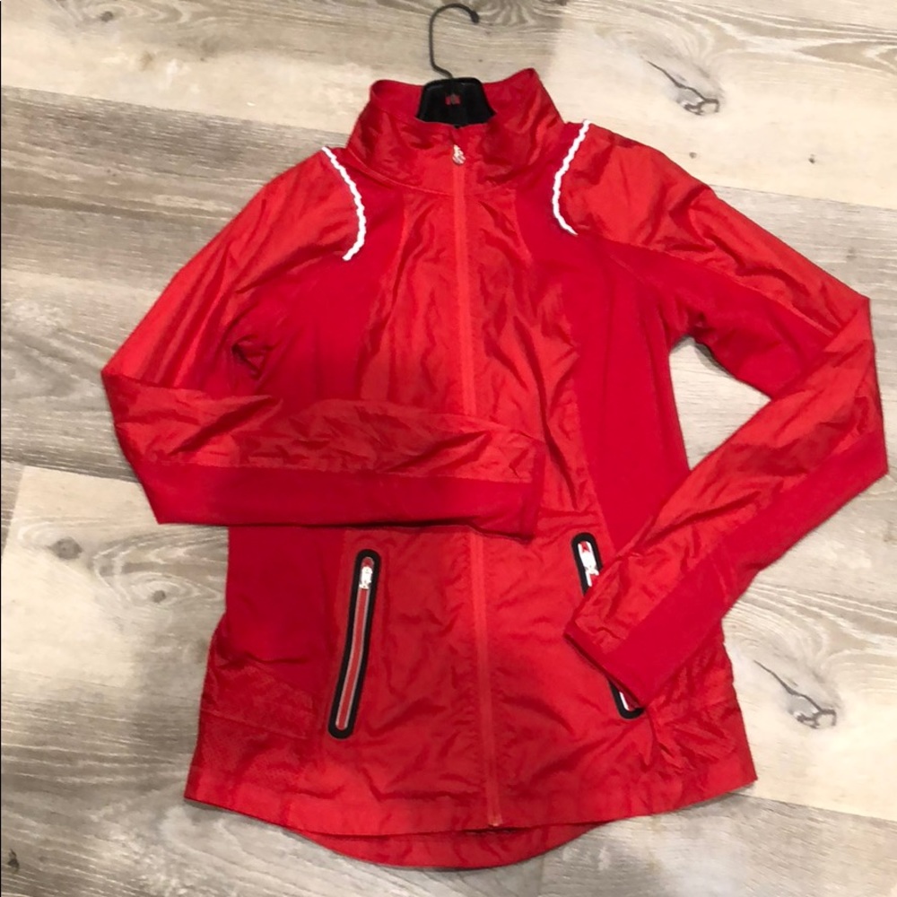 Lululemon red jacket size 6